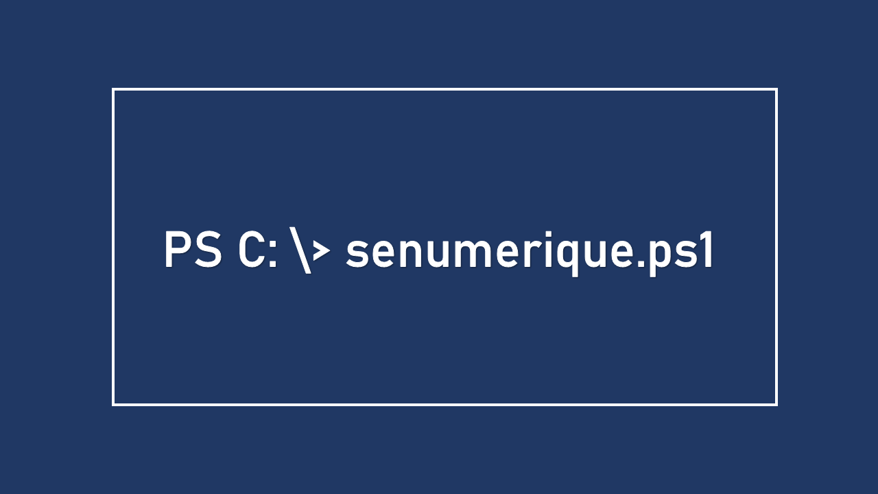 Connaitre les Framework installés sur un hôte